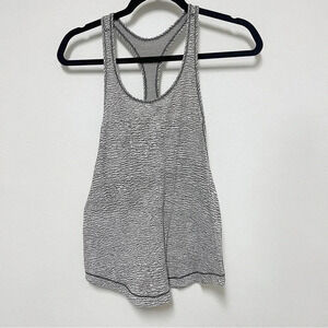 Lululemon Textured Racerback Crop Tank Top - Workout Yoga Running Athletic